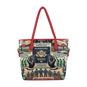 Citizenship Pending — BLACK IMPRINT Tote